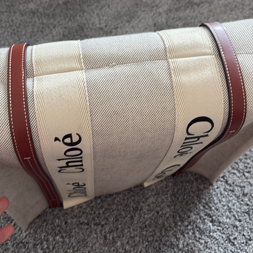 Chloe’ canvas tote - Picture 9 of 12